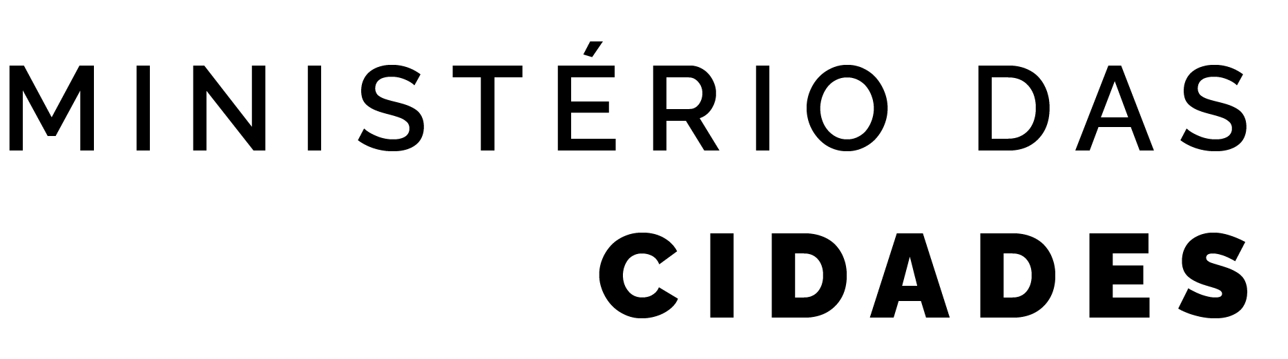 Logo do Ministério das Cidades
